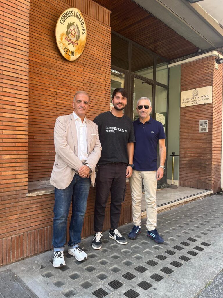 Il SIAP Romano con i nuovi Segretari locali del Comm.to Celio, Luigi Barra e dell’UPGSP Artificieri, Antonio Di Maio